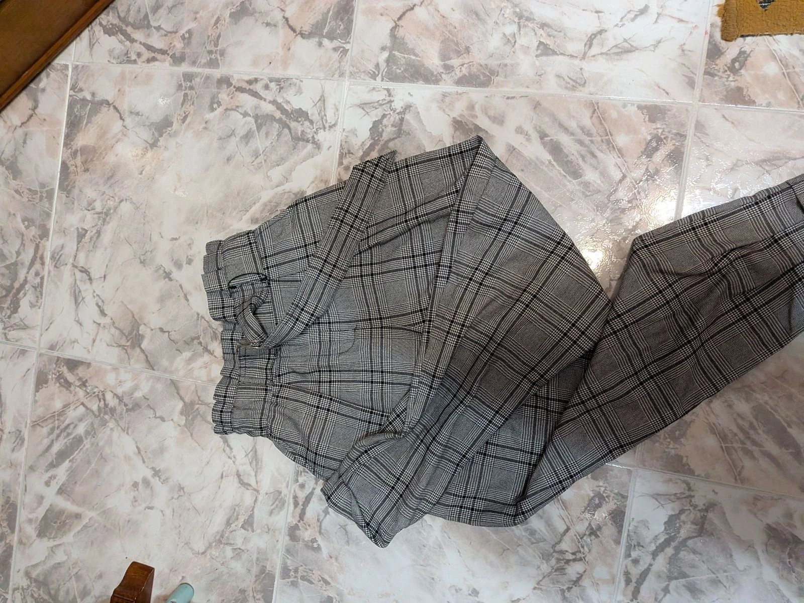 Calça xadrez feminina – photo 2